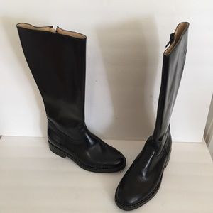 Vintage Motor Cowboy black doc marten esq boots